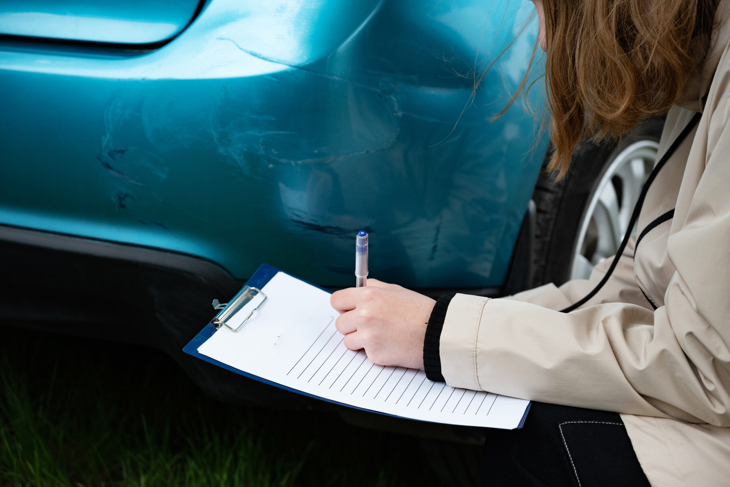 Visible Damage to Your Vehicle's Exterior